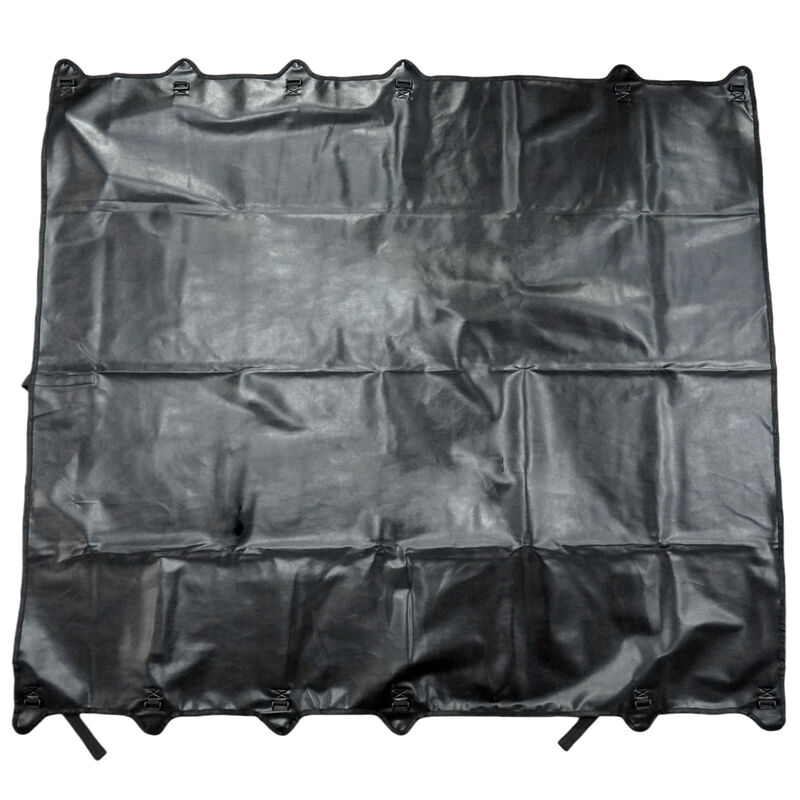 Leather Soft Roof Sunshade Top Cover 148x135cm Fit For Jeep Wrangler TJ 1997-2006 image